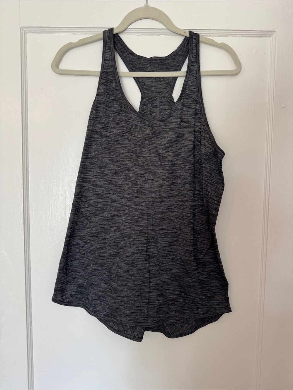 Lululemon Charcoal Racerback Tank Top - Performance Activewear